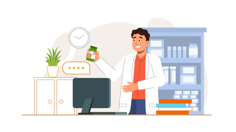 Pharmacy store  Illustration