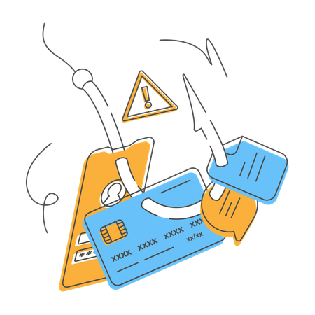 Phishing Attack  Illustration