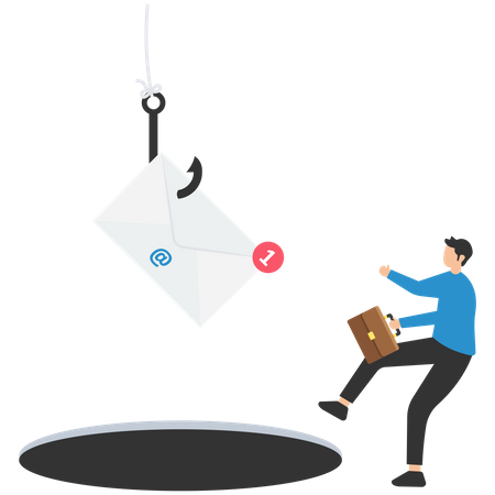 Phishing email  Illustration