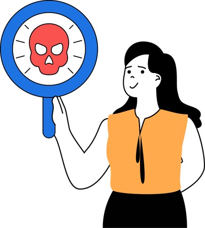 Segurança contra phishing  Ilustração
