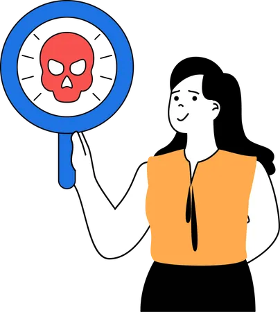 Segurança contra phishing  Ilustração