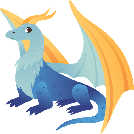 Phoenix dragon  Illustration