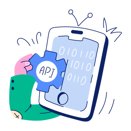 Phone API  Illustration