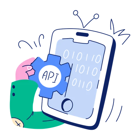 Phone API  Illustration