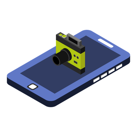 Phone Camera  Illustration