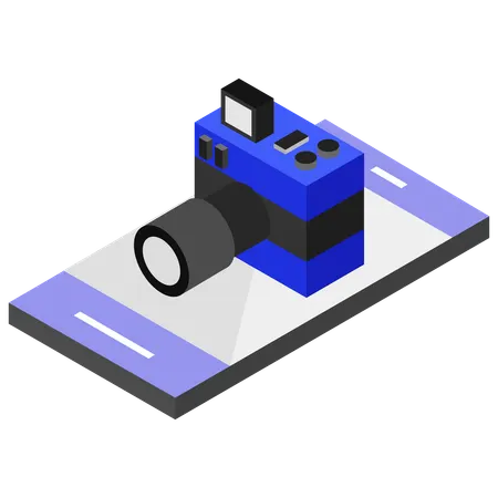 Phone Camera  Illustration