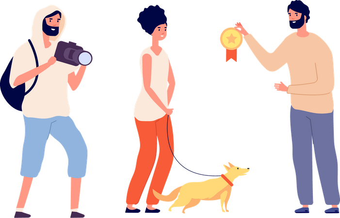Photographe animalier  Illustration