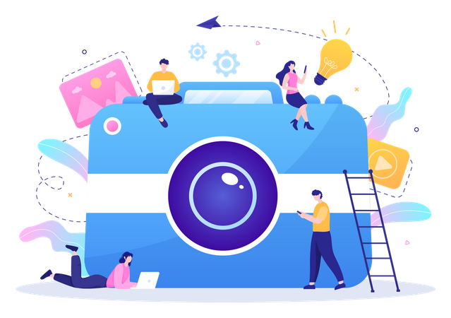 Photoshoot  Illustration