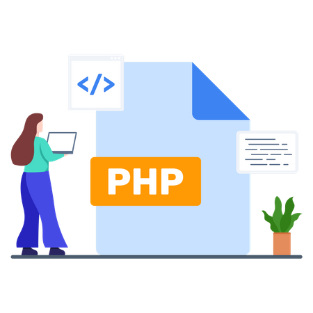 Php Code  Illustration