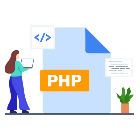 Php Code  Illustration