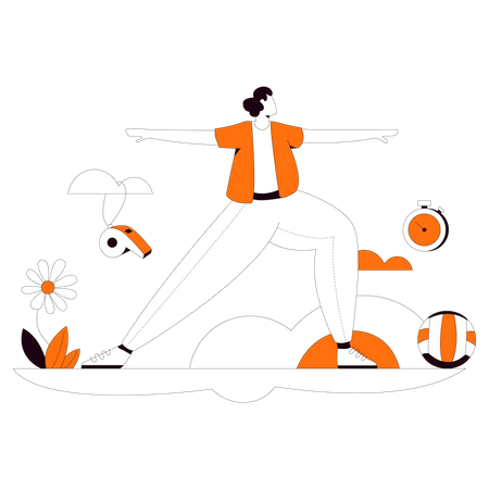 Physical Education  Illustration