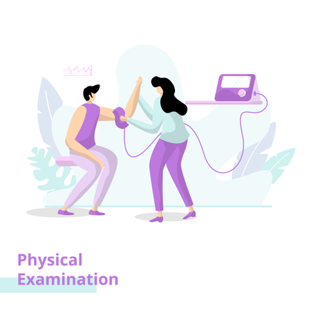 Physical Examination  イラスト