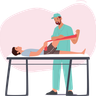 illustration physiotherapist