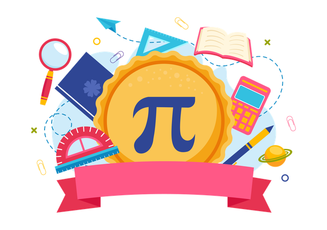 Pi Day Festivities  Illustration