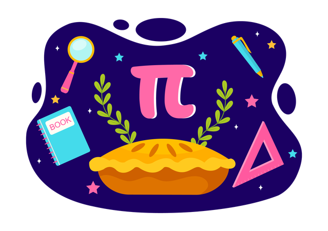 Pi Day Festivities  Illustration