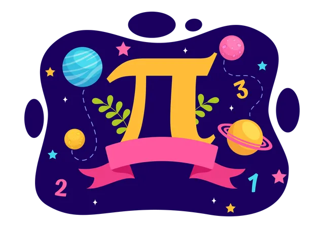 Día pi  Ilustración