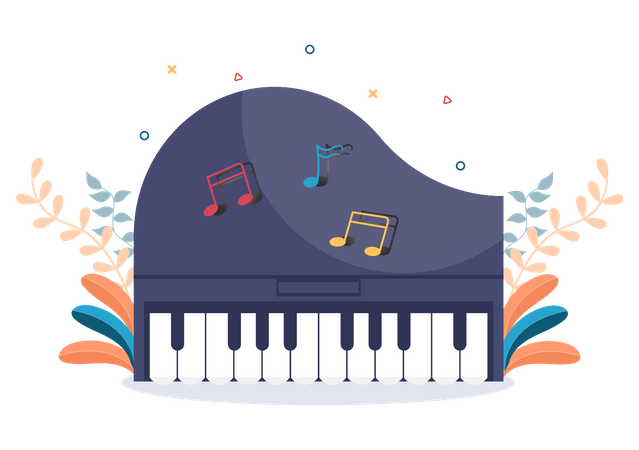 Piano  Illustration