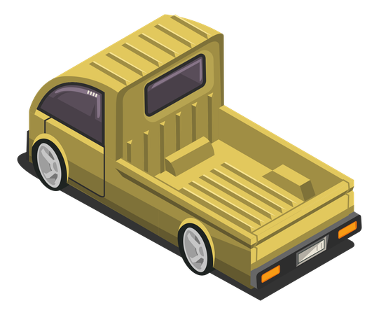 Pickup Truck  Illustration