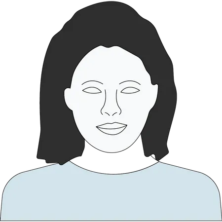 Picture of a woman Illustration