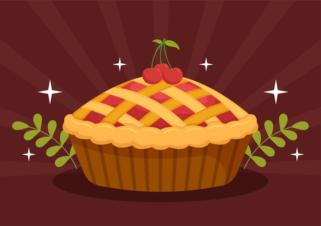 Pie Day  Illustration