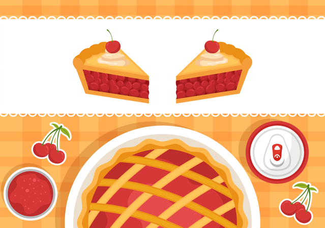 Pie Lovers Day  イラスト