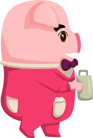 Pig Chef  Illustration