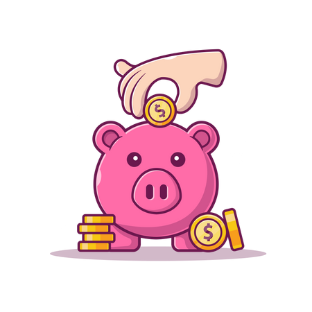 Piggy bank Illustration
