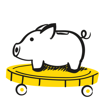 Piggy bank Illustration