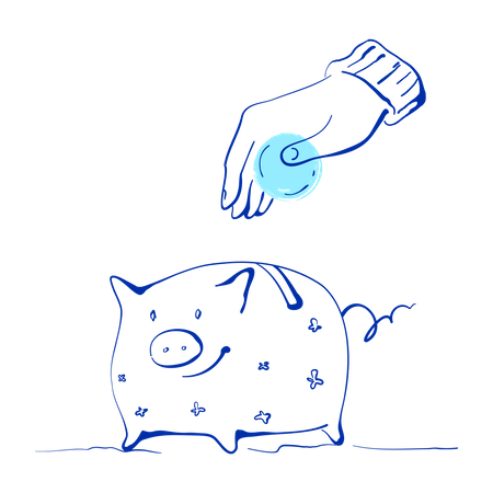 Piggy bank  Illustration