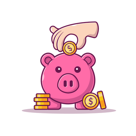 Piggy bank  Illustration