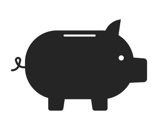 Piggy bank  Illustration