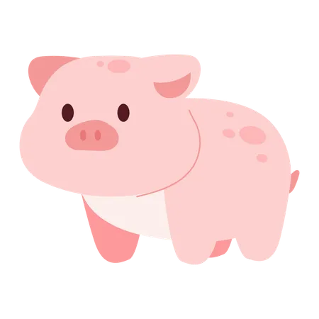 Piglet Animal Illustration Illustration