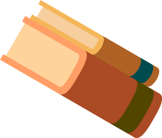 Pila de libros  Ilustración
