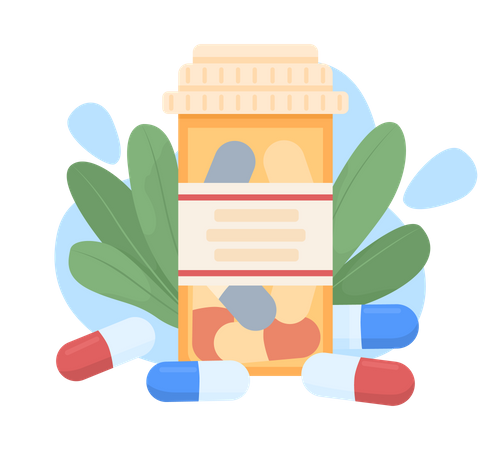 Pills  Illustration