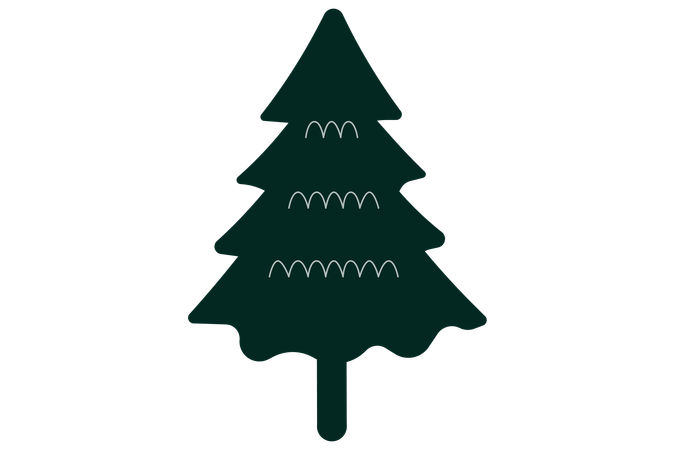 Pine Tree  Illustration