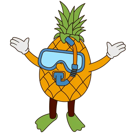 Pineapple  Illustration