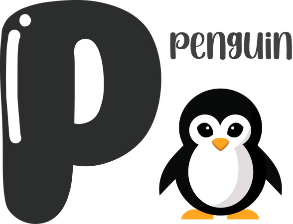 Pinguim  Ilustração