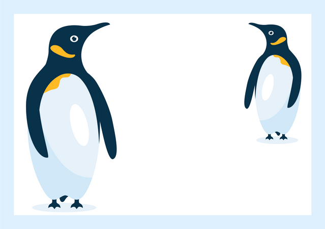 Pinguin-Bewusstsein  Illustration