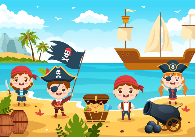 Pirat  Illustration