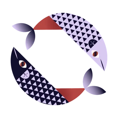 Pisces  Illustration