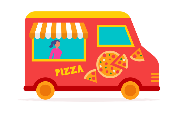 Pizza de  Illustration