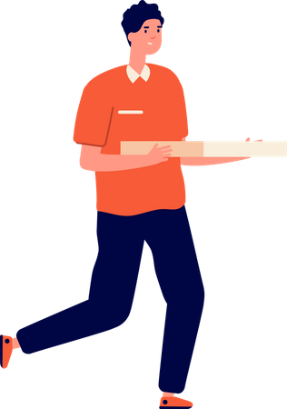 Pizza Delivery  Illustration