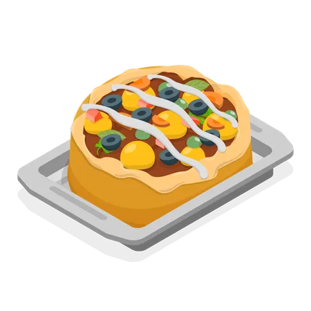 Pizza food  Illustration
