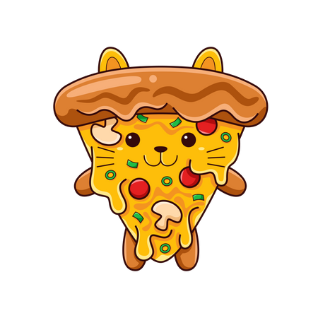 Pizza  Illustration