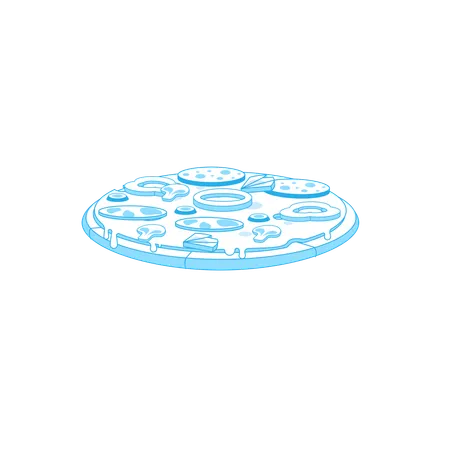 Pizza  Illustration