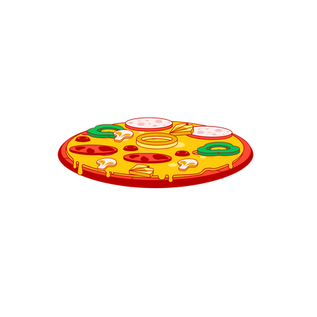 Pizza  Ilustración