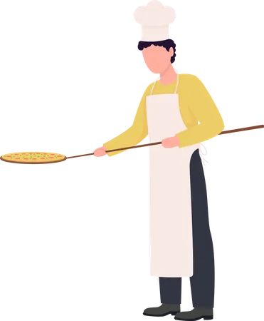 Pizza maker  Illustration