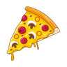 pizza slice illustration free download