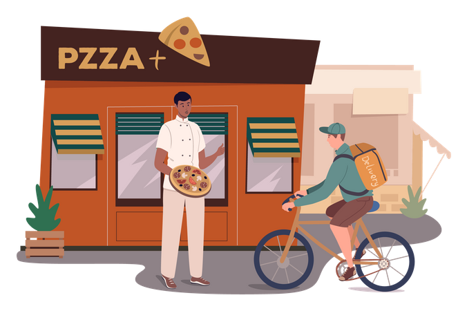 Pizzaria  Ilustração