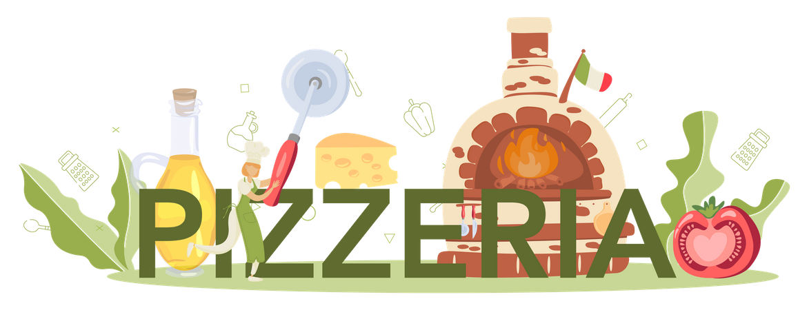 Pizzaria  Ilustração